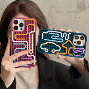 Funny Sensory Activity Board Silicone Decompression Phone Case For iPhone 16 15 14 13 12 11 Pro Max Soft Back Cover - Image 4