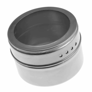 Magnetic Spice Jar Set Stainless Steel Spice Tins Spice Storage Container Pepper Seasoning Sprays Tools with Spice Label - Image 6