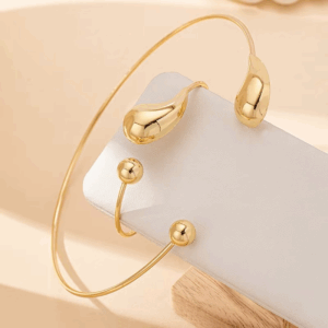 Bracelet Collar Set For Women Girls Simple Style Personality Big Water Droplets Holiday Party Gift OL Fashion Jewelry DS058 - Image 3