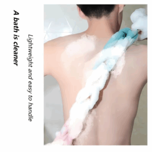 Colour Block Bath Balls Bath Strips Bath Towels Adult Back Rubbing Bath Towels Mud Rubbing Bath Towels Foam Mesh - Image 2