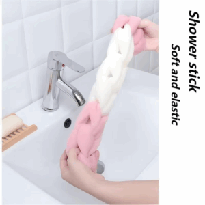 Colour Block Bath Balls Bath Strips Bath Towels Adult Back Rubbing Bath Towels Mud Rubbing Bath Towels Foam Mesh - Image 4