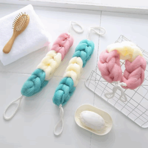 Colour Block Bath Balls Bath Strips Bath Towels Adult Back Rubbing Bath Towels Mud Rubbing Bath Towels Foam Mesh - Image 6