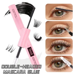 Glue False Eyelashes New Double Heads 2 In 1 Bond and Seal Lash Glue ,Waterproof Long Lasting DIY Cluster Eyelash Glue Cosmetics - Image 2