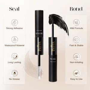 BEFER Glue For Eyelashes 2in1 Lash Bond And Seal Eyelash Glue+Eyelash Remover Waterproof Eyelashes Adhesives Strong Fixed Lash - Image 2