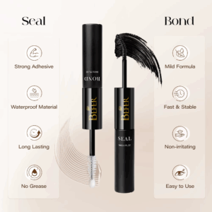 BEFER Glue For Eyelashes 2in1 Lash Bond And Seal Eyelash Glue+Eyelash Remover Waterproof Eyelashes Adhesives Strong Fixed Lash - Image 7