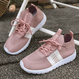 Comfortable Soft Sole Sock Sneakers Women Slip On Breathable Knitted Sneaker Shoes Woman 2025 Plus Size Non Slip Sports Shoes 43 - Image 2