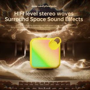 Xiaomi Wireless Bluetooth Speaker X711 Seven-colour Lights Bass Portable Desktop Audio High Fidelity Surround Party Loudspeaker - Image 4
