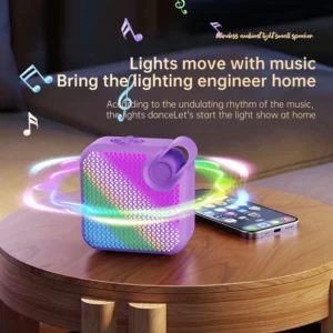 Xiaomi Wireless Bluetooth Speaker X711 Seven-colour Lights Bass Portable Desktop Audio High Fidelity Surround Party Loudspeaker - Image 5