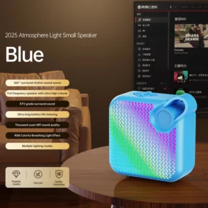 Xiaomi Wireless Bluetooth Speaker X711 Seven-colour Lights Bass Portable Desktop Audio High Fidelity Surround Party Loudspeaker - Image 6
