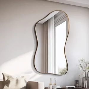 Large Size Full Body Mirror Standing Art Wall Luxury Irregular Frame Accent Unique Mirror Xenomorph Espelhos Trendy Furniture - Image 6