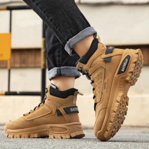 CYYTL Mens Boots Winter Shoes Casual Outdoor Hiking Work Cowboy Tactical Chelsea Ankle Platform Leather Designer Luxury Sneakers - Image 5