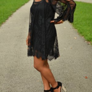Sexy Women Casual Dress Lace Hollow Out Spaghetti Strap See Through Straight Plus Size DressMini Dresses Summer 2025 - Image 4