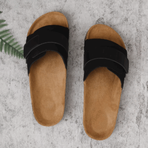 Women's Fashion Slippers Waterproof Non-Slip Thick Sole Wear-Resistant Soft Sole Comfortable Home Outdoor Daily Slip-On Slippers - Image 2