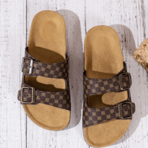 Women's Fashion Slippers Waterproof Non-Slip Thick Sole Wear-Resistant Soft Sole Comfortable Slip-On Casual Sandals - Image 3