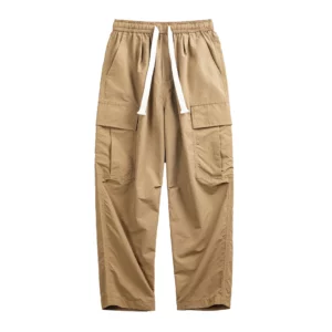 Maden Men Vintage Waterproof Cargo Pants Outdoor Baggy Multi-pocket Trousers Casual Straight Spring and Autumn Plus Size - Image 6