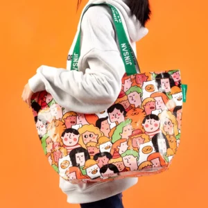 1pc Large Capacity Creative Shopping Shoulder Bag For Shopping Party And Kitchen Organizers And Storage Kitchen Accessories - Image 6