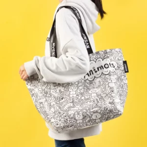 1pc Large Capacity Creative Shopping Shoulder Bag For Shopping Party And Kitchen Organizers And Storage Kitchen Accessories - Image 5