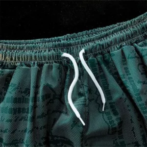 Men Sports Basketball Shorts Casual Loose Quick-Drying Five-Point Pants Mesh Breathable Color Spelling American Straight Shorts - Image 6