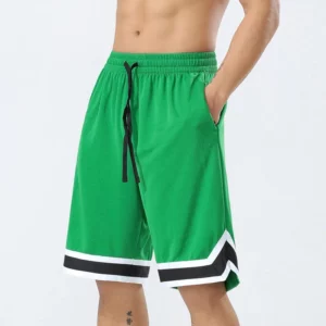 Men Basketball Football Scanties Breathable and Quick-drying Shorts for Bodybuilding with Pocket Zip Outdoor Running Pants - Image 4