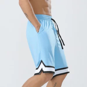 Men Basketball Football Scanties Breathable and Quick-drying Shorts for Bodybuilding with Pocket Zip Outdoor Running Pants - Image 5
