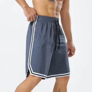 Men's Summer Jogging Sweatpants Fitness Training Short Bodybuilding Scanties Lightweight Loose Fitting Lace Up Gym Shorts - Image 4