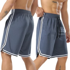 Men's Summer Jogging Sweatpants Fitness Training Short Bodybuilding Scanties Lightweight Loose Fitting Lace Up Gym Shorts - Image 6