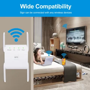 5G WiFi Repeater Wifi Amplifier Signal Wifi Extender Network Wi fi Booster 1200Mbps 5 Ghz Long Range Wireless Wi-fi Repeater - Image 5