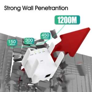 5Ghz WiFi Repeater AC1200 Wi-Fi Booster WiFi Extender Amplifier 2.4G/5GHz Wi-Fi Signal Booster Long Range Network Access Point - Image 4