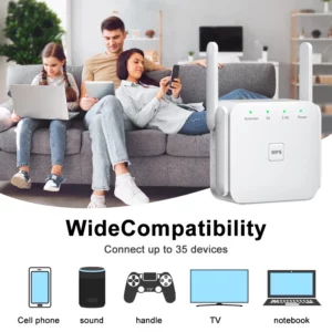 5Ghz WiFi Repeater AC1200 Wi-Fi Booster WiFi Extender Amplifier 2.4G/5GHz Wi-Fi Signal Booster Long Range Network Access Point - Image 5