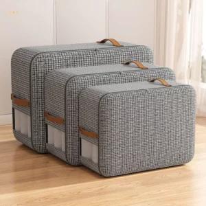 Home Organizers Large Compression Bag Waterproof Quilt Comforter Pillow Duvet Coat Blanket Clothing Storage Bags - Image 1