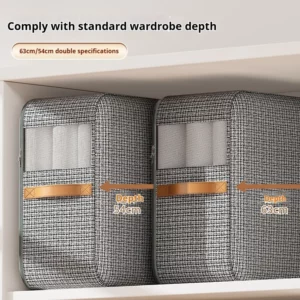 Home Organizers Large Compression Bag Waterproof Quilt Comforter Pillow Duvet Coat Blanket Clothing Storage Bags - Image 4