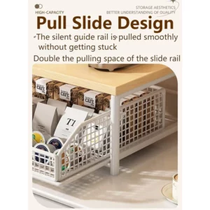 Modern Kitchen Microwave Shelf Organizer- Space-Saving Countertop Storage Rack for Appliances Storage Rack for Stylish Design - Image 5