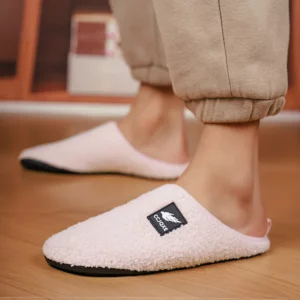 ELUVA 2025 Mens Slippers Winter Warm and Lightweight Non-Slip Indoor Outdoor House Shoes Comfortable Soft Sole Slippers for Men - Image 5