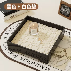 2025 Fashion Key Storage Ornaments Living Room Porch Storage Tray Home Decorations Entrance Shelf Key Tray Storage Box - Image 3