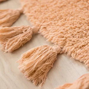 Semicircle Cotton Rug Handmade Tassels Mat Soft Kids Pet Game Play Area Carpet Children Bedroom Decorative Pad Home Room Decor - Image 5
