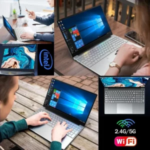 Laptop 15.6 Inch IPS Screen 16GB RAM Intel 11th N5095 Business Netbook Windows 10 11 Pro Gaming Office Notebook Pc Portable - Image 5