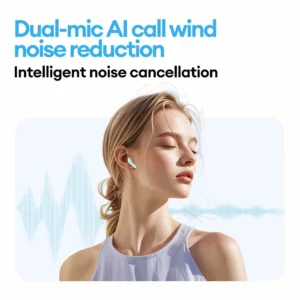 New Lenovo LE209 Wireless Bluetooth Earphone ANC Noise Reduction HiFi Music Bluetooth Headphone 30H Battery Life Gaming Headset - Image 5