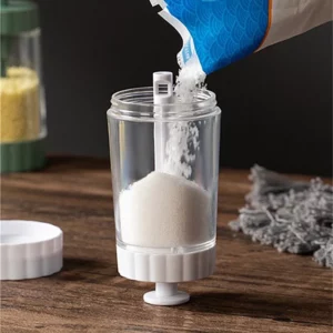 Jars For Spices Salt And Pepper Transparent Seasoning Jar Spice Plastic Barbecue Condiment Kitchen Seasoning Bottle Container - Image 4