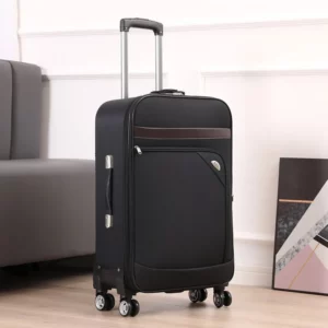 20/24 inches Travel bag Suitcase Roller Luggage Bag Canvas Box Waterproof Oxford Suitcase Travel Bag - Image 3