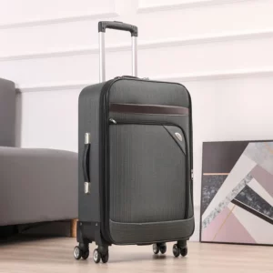 20/24 inches Travel bag Suitcase Roller Luggage Bag Canvas Box Waterproof Oxford Suitcase Travel Bag - Image 4