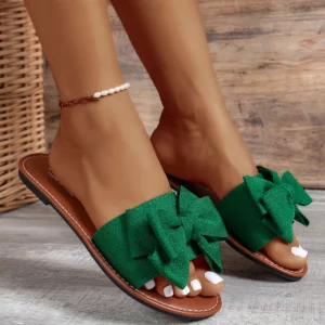 Women Slippers New Fashion Wedding Slippers Luxury Women 2024 New Peep Toe Bedroom Home Sandals Slides Women Zapatos De Mujer - Image 1