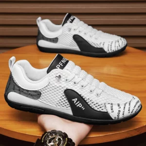 Men's Mesh Breathable Casual Shoes 2025 New Summer, Lightweight Soft Sole Vulcanized Shoes,Men's Running Shoes，fashion Sneakers - Image 3