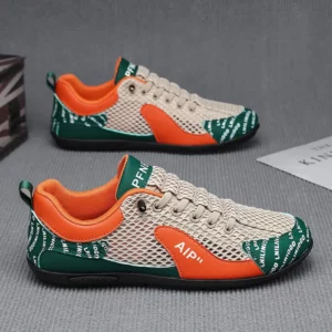 Men's Mesh Breathable Casual Shoes 2025 New Summer, Lightweight Soft Sole Vulcanized Shoes,Men's Running Shoes，fashion Sneakers - Image 6