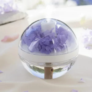 Portable Wireless Air Humidifier Eternal Flower 270ML Cool Mist Maker with Warm White Lamp USB Rechargeable Ultrasonic Nebulizer - Image 3