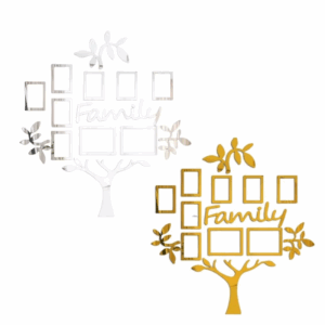 3D Family Tree Frame Collage Pictures Collage Photo Wall Acrylic Self-adhesive Tree Collage For Living Room DIY Art Home Decor - Image 5