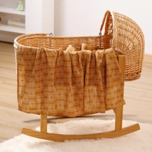 HappyFlute One Piece 120*110CM Muslin Cotton Fiber Muslin Baby Swaddles Soft Newborn Wrap Multifunction Infant Blankets - Image 5