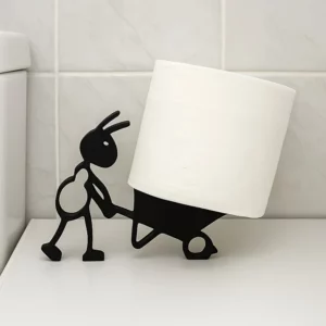 3D Printed Ant Napkin Holder Creative Home Living Room Bathroom Tissue Base Paper Storage Rack Craft Ornament - Image 2