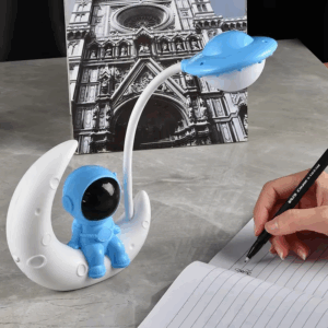 Creative Led Astronaut Night light Bedside Deco Table Reading Lamp For Bedroom children's Study Rechargeable Night Lamps - Image 7