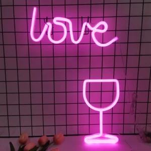 1pc, romantic neon lights,battery/USB power supply,girl's room wedding decoration,birthday,Valentine's Day,Mother's Day gift - Image 4