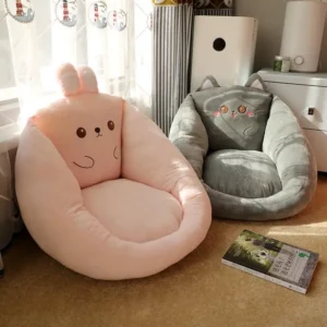 Cute Cushion Cartoon Soft and Comfortable Thick Dormitory Office Bedroom Tatami Mat Non Slip Cushion Integrated Pillow Cushion - Image 2